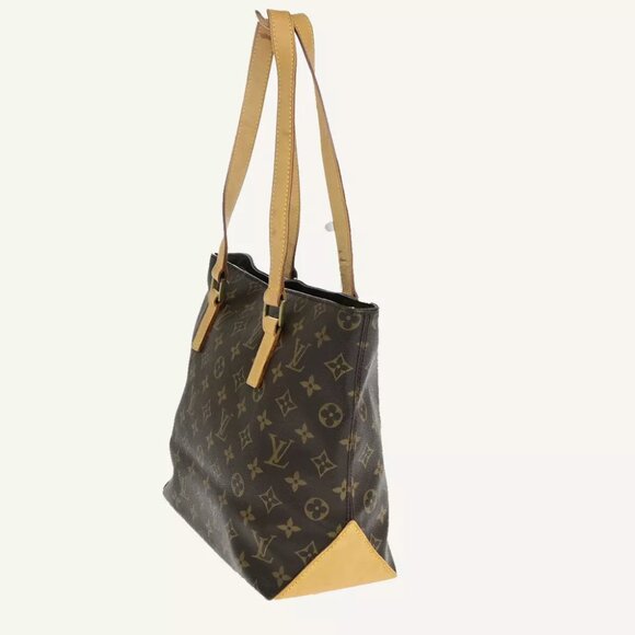 LOUIS VUITTON Cabas Piano Shoulder Bag Monogram Leather Brown M51148 84YF044 - Picture 11 of 15